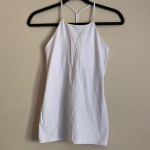 Lululemon sun setter tank white size 4